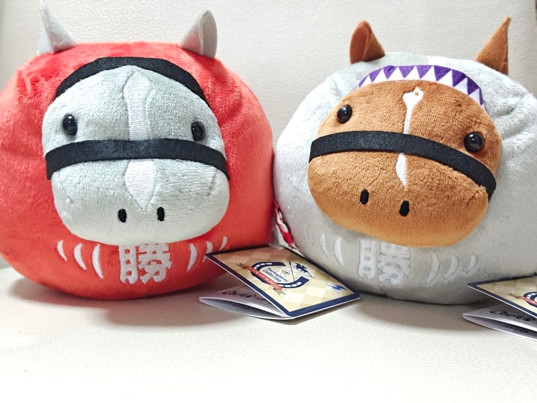 最新作♥非売品レア♥サラブレッドコレクションだるまぬいぐるみ♥競走馬コンプセット