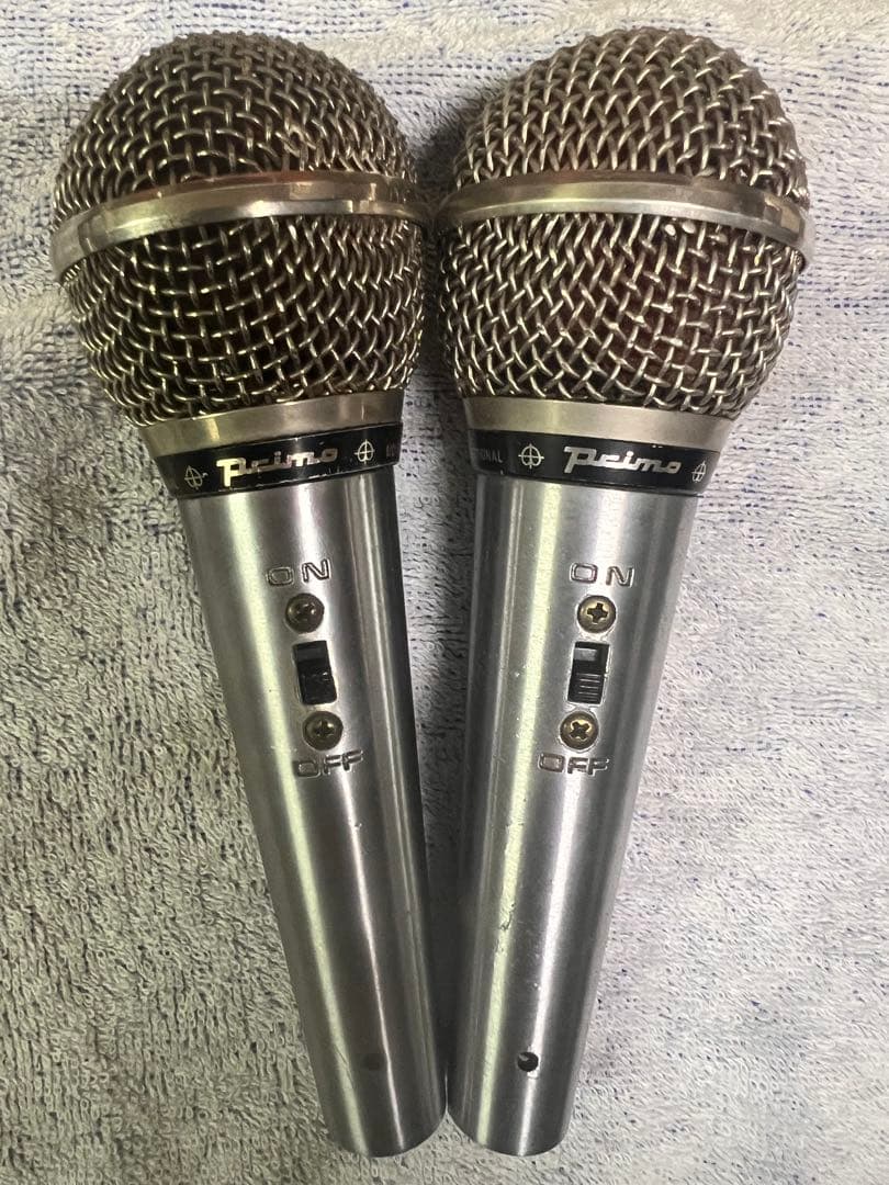 新同品&中古] ダイナミックマイク(ケーブル付き) primo・JHC 各1点