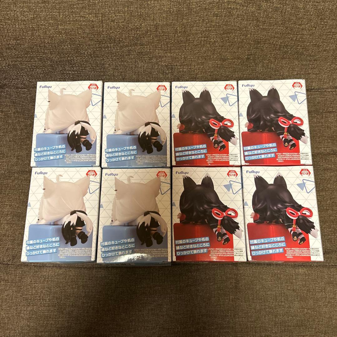 ホロライブ ひっかけフィギュア 白上フブキ 大神ミオ 8箱セット