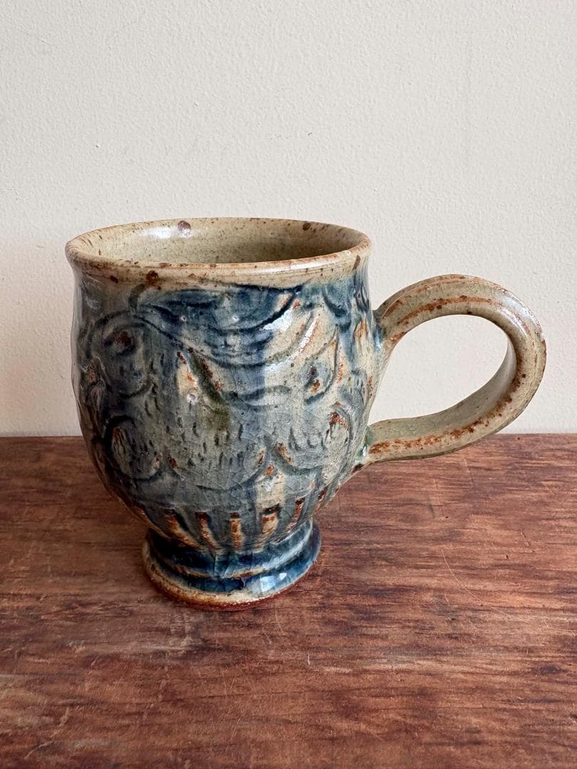 伊賀焼 Iga ware 壺 蹲 うずくまる Jar 谷本光生 R01