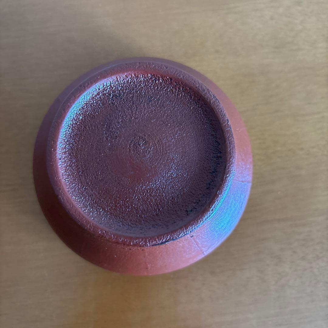 赤木明登氏作 ぐい呑み(大)黒、赤