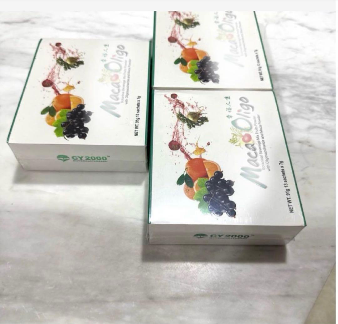 週末セール【新品未開封2箱】マカ幸福人生オリゴ