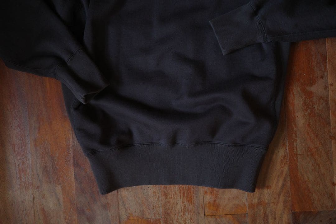 トップス Ciota suvin cotton loopwheeler fadeblack