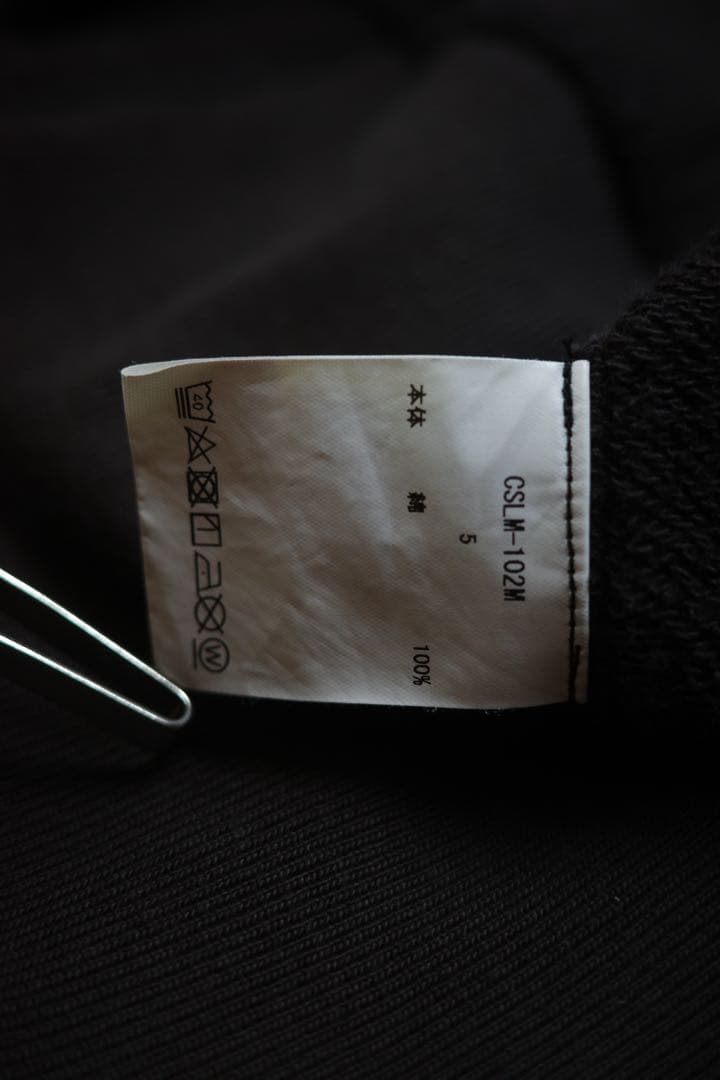 トップス Ciota suvin cotton loopwheeler fadeblack