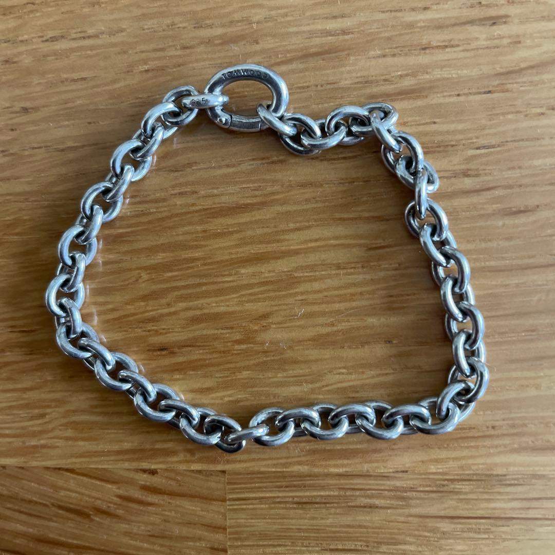 シルバー チェーンブレスレット