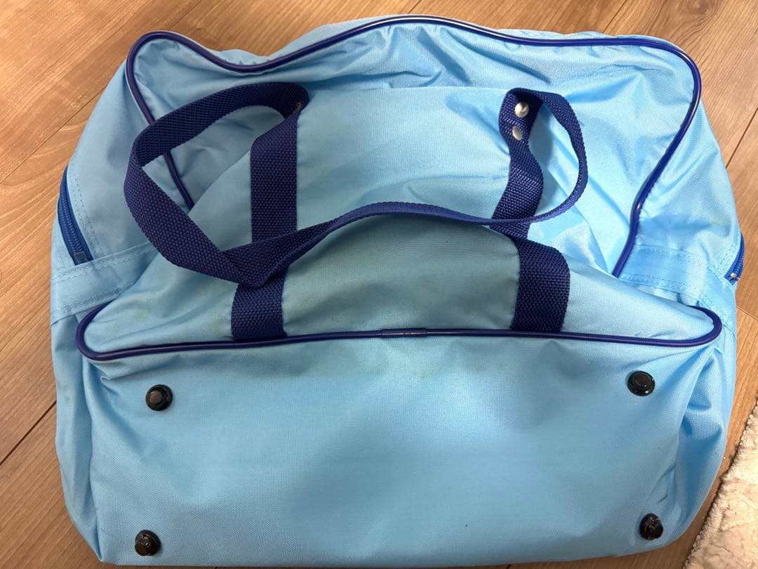 旧ワッペ ワールドペガサス 水色 スクバ