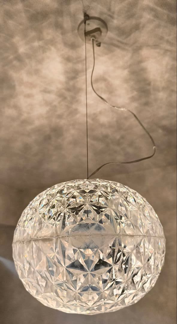 難あり Kartell カルテル ペンダント プラネット クリスタル 9.7万
