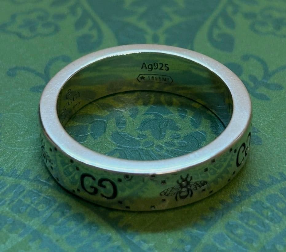 【付属品完備】GUCCI 蜂モチーフリング 18号