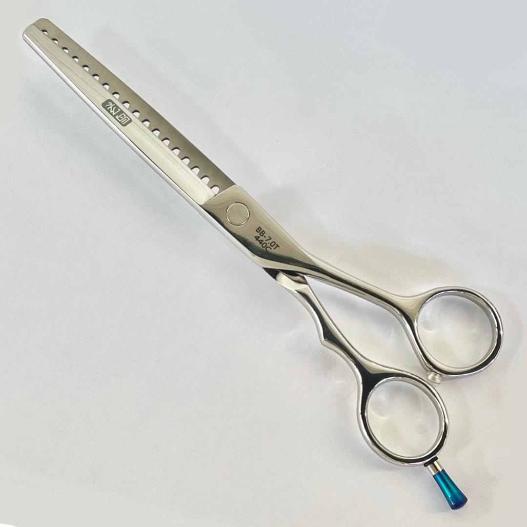 7インチ 30° カーブシザー フェニーチェ トリミングシザー ペット