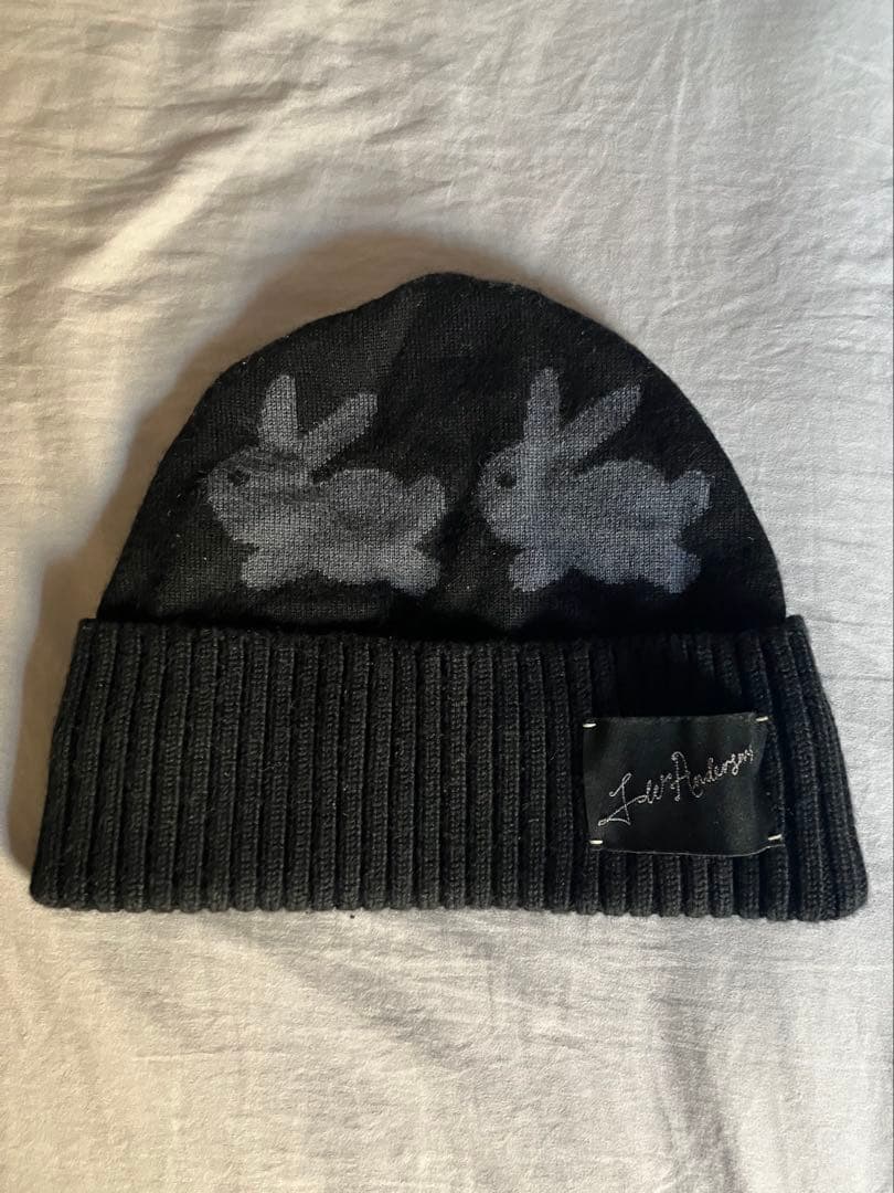 激レア y2k エドハーディEd Hardy 刺繍トラッカーキャップ ネイビー