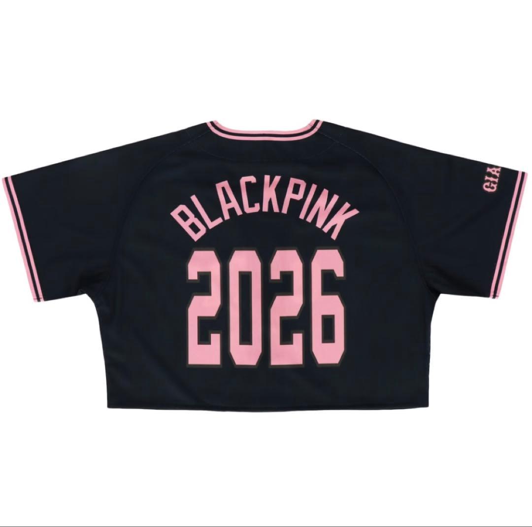 読売ジャイアンツ×BLACKPINK ユニフォーム クロップド ブラック S