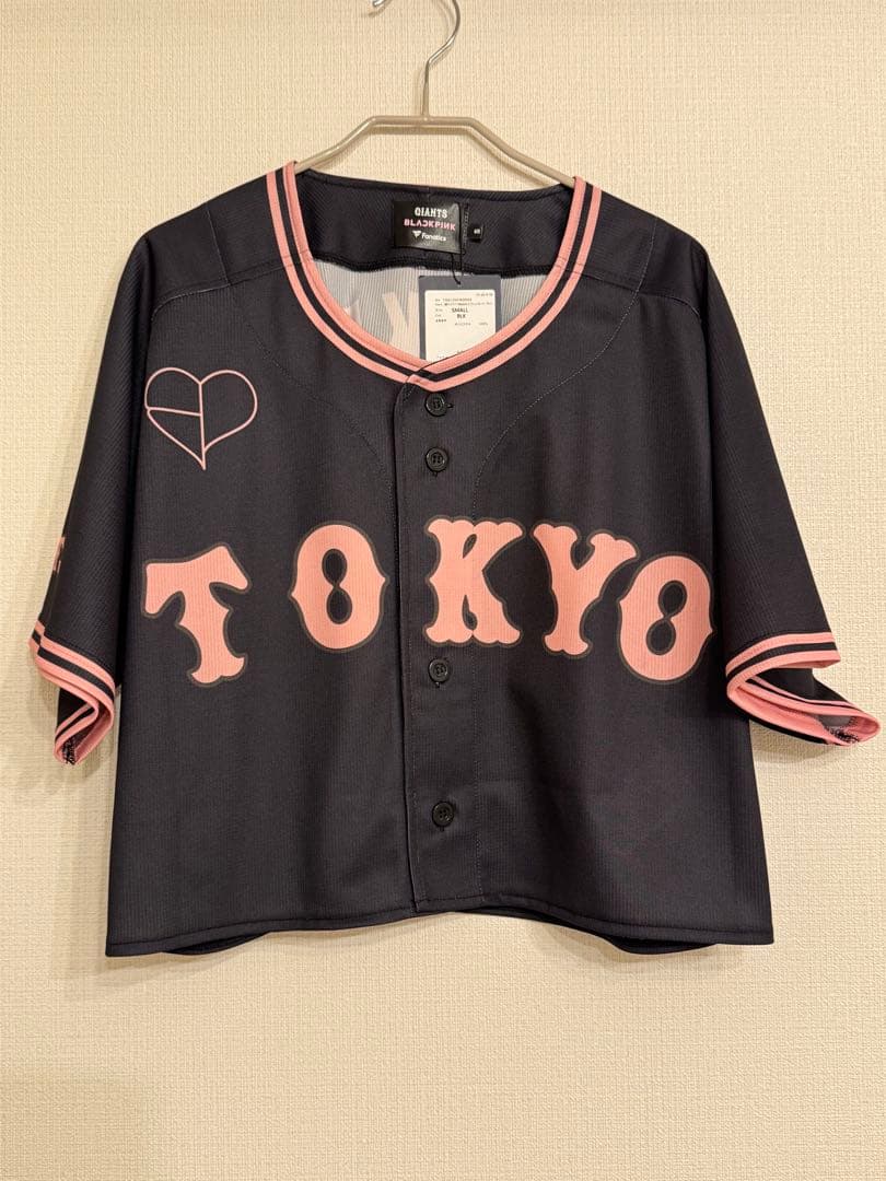 読売ジャイアンツ×BLACKPINK ユニフォーム クロップド ブラック S