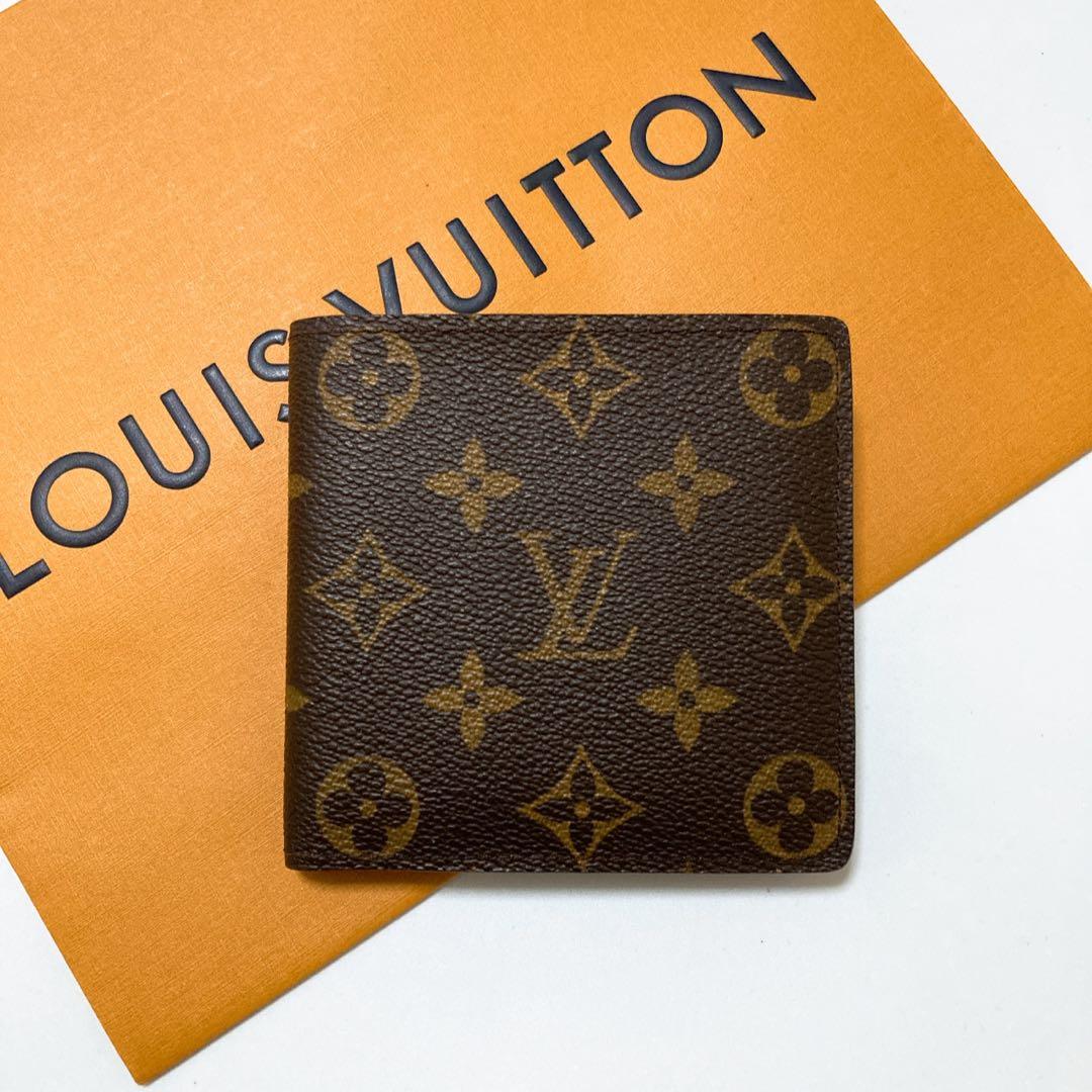 ルイヴィトン モノグラム ポルト ビエ カルト クレディ モネ 折り財布