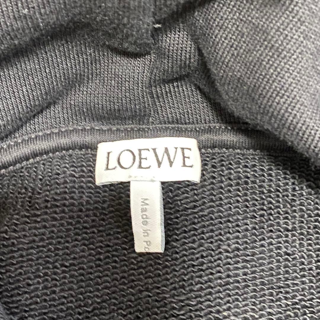 美品 ロエベ LOEWE スウェット パーカー アナグラム
