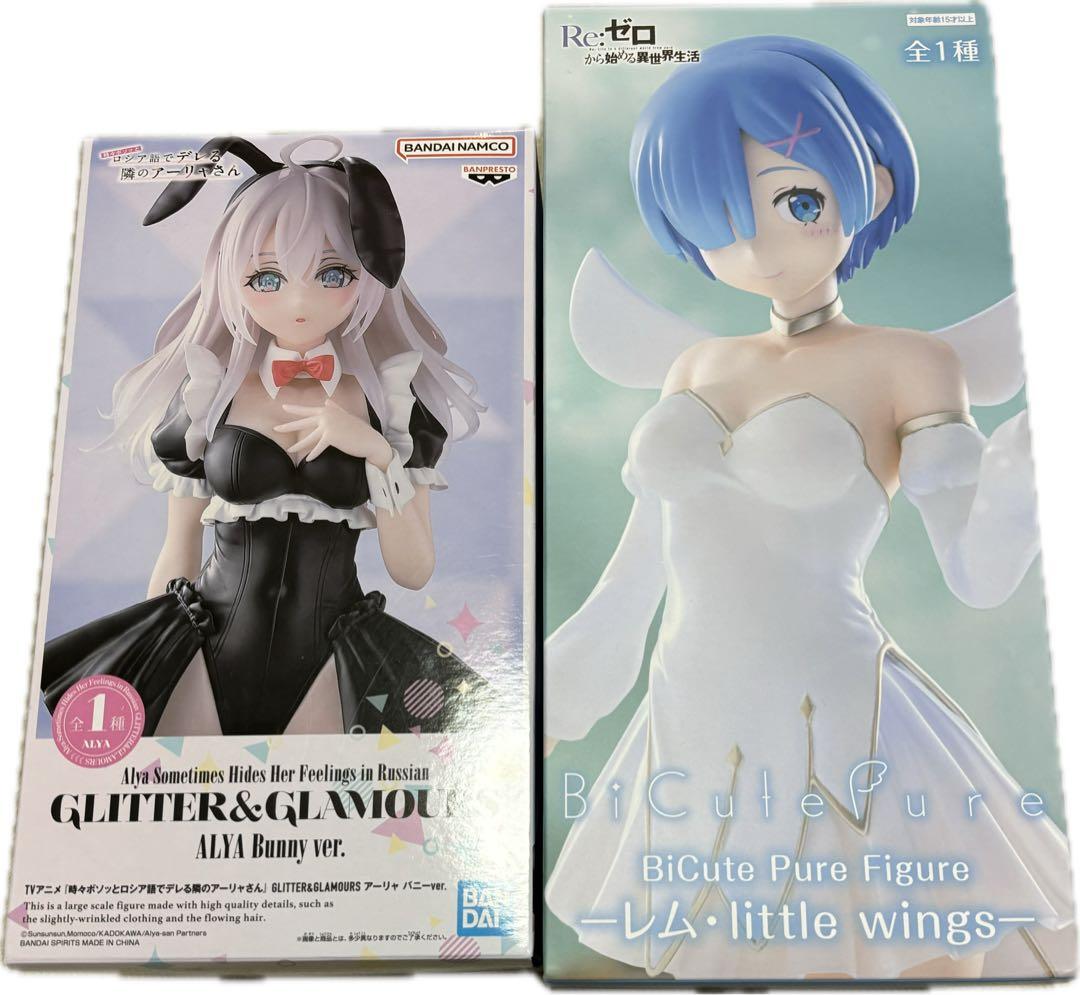 プライズフィギュア　7点まとめ　レム、アーリャさん、ウマ娘など