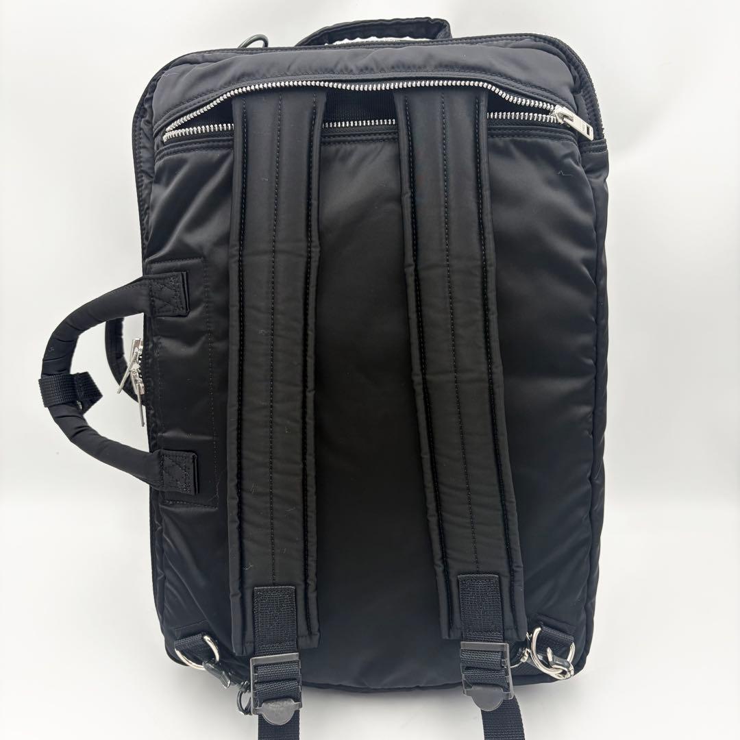 ポーター タンカー 3way ブリーフケース リュック 2層 黒 ナイロン A4