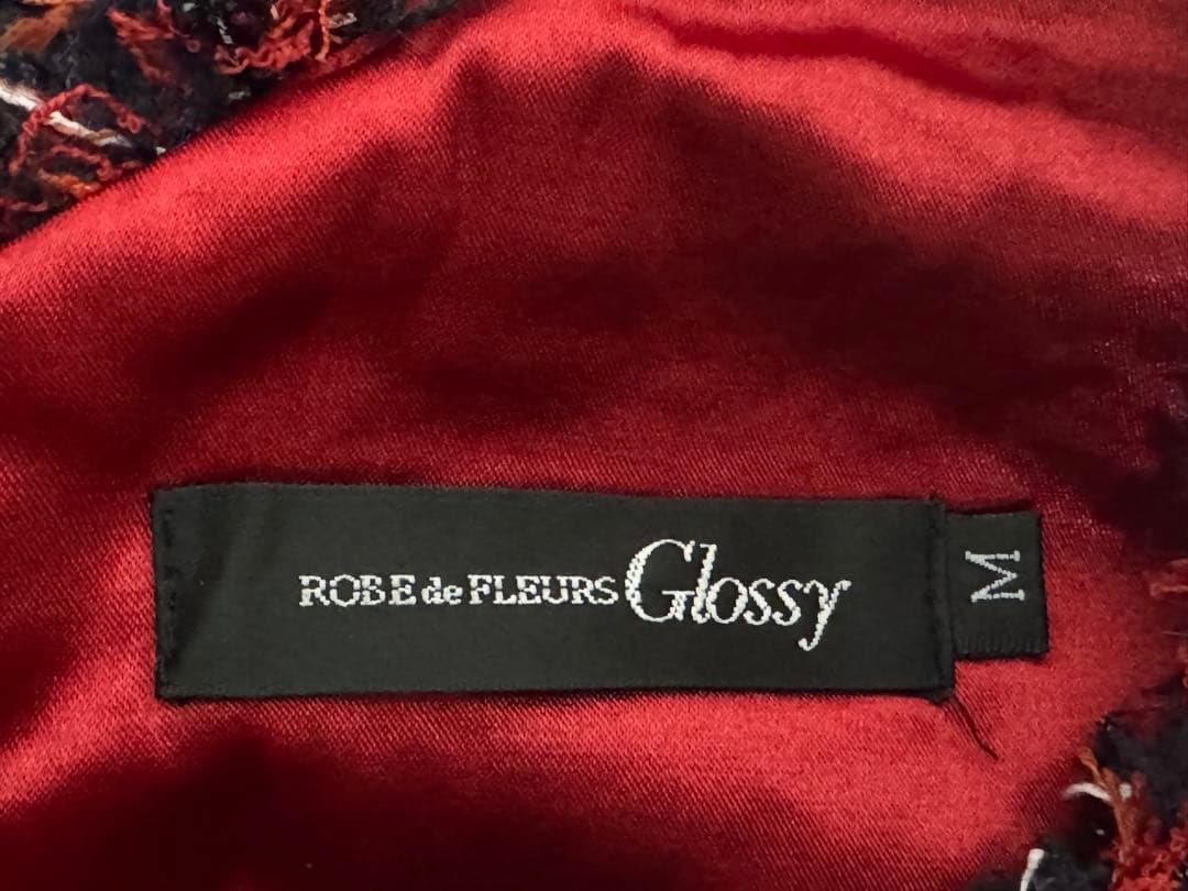 ローブドフルール　ツィード　ドレス