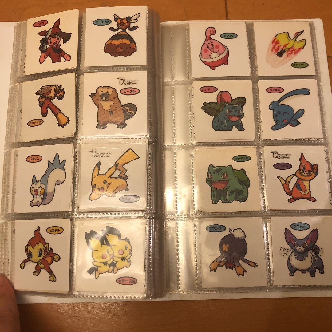 ポケモンシール　ポケモンシールホルダー　セット