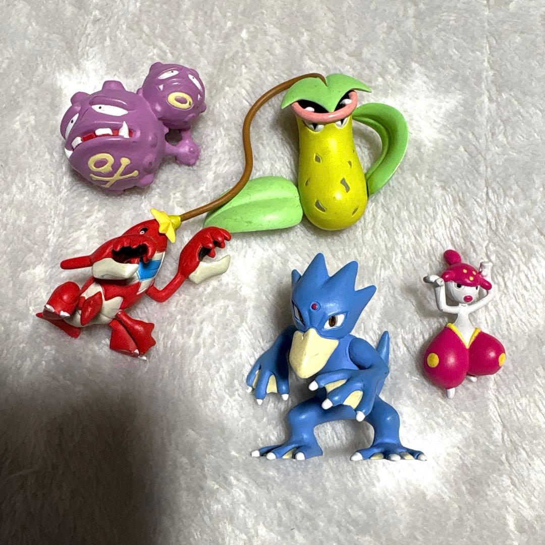 平成レトロ】ポケモン 立体ポケモン図鑑 フィギュア 5体 まとめ売り