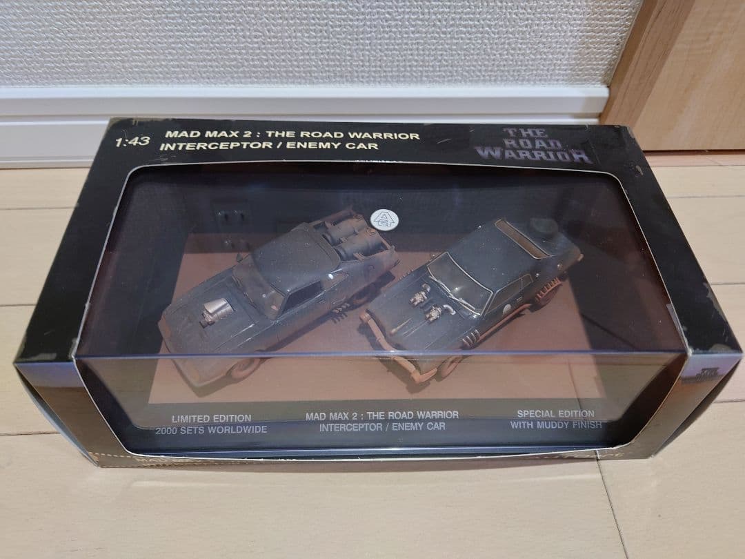 マッドマックス2 ミニカー2台セット1/43 新品未開封
