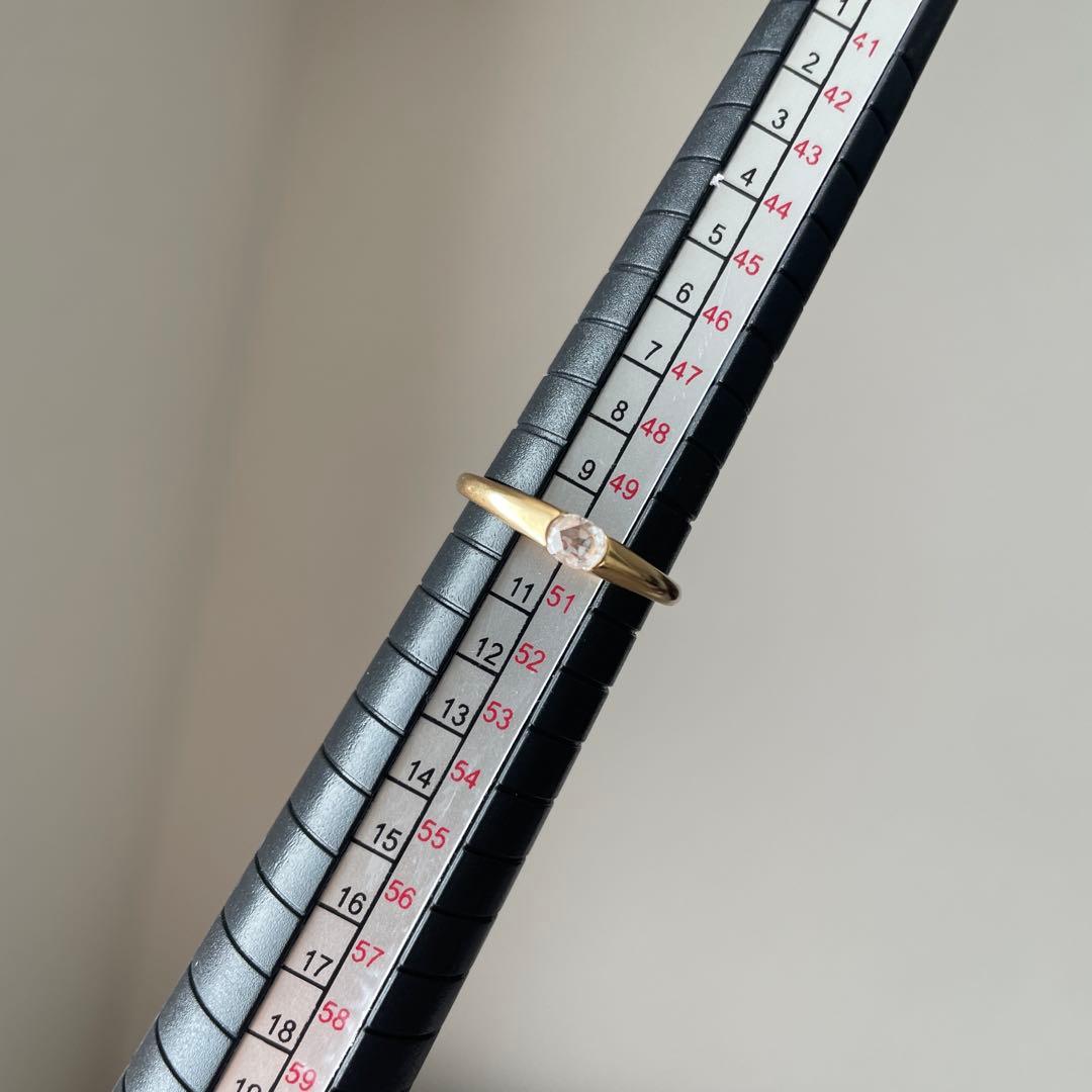 オレフィーチェ　オリビアリング　K18 イエローゴールド ダイヤモンドリング