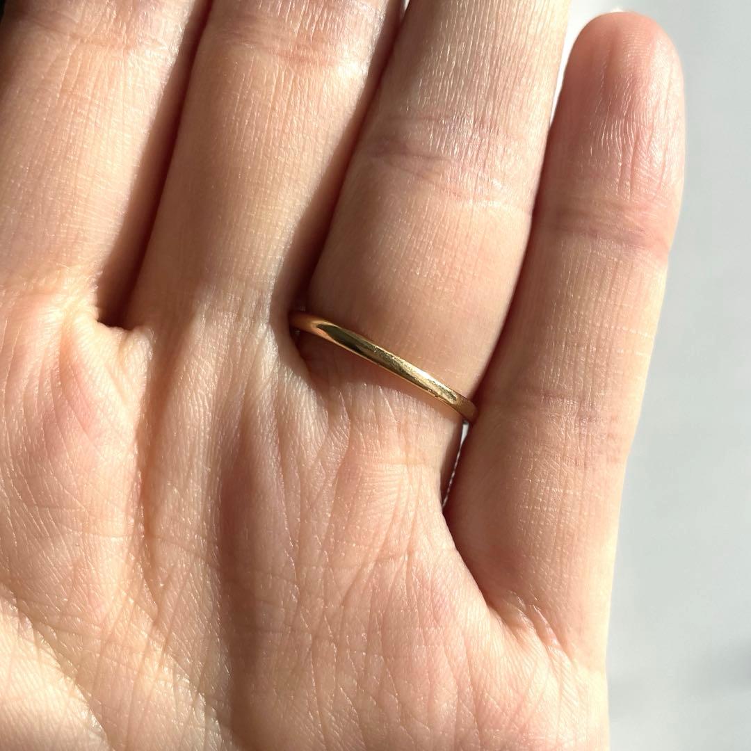 オレフィーチェ　オリビアリング　K18 イエローゴールド ダイヤモンドリング