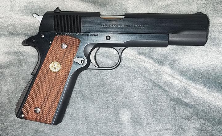 黎きガンブルーフィニッシュの名銃、コルトガバメント Mk.IV SERIES 70