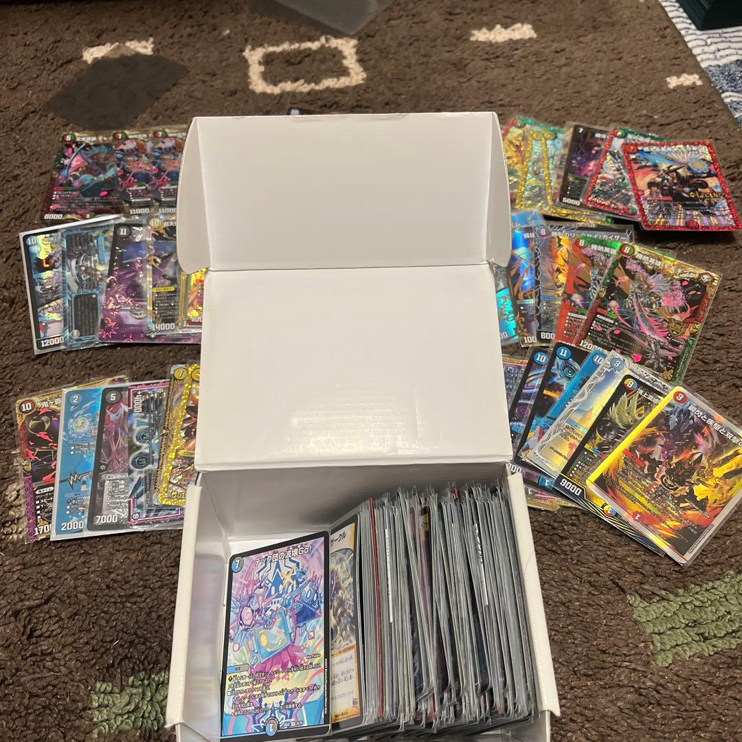 デュエルマスターズ 引退品 デッキ11個、レアカード