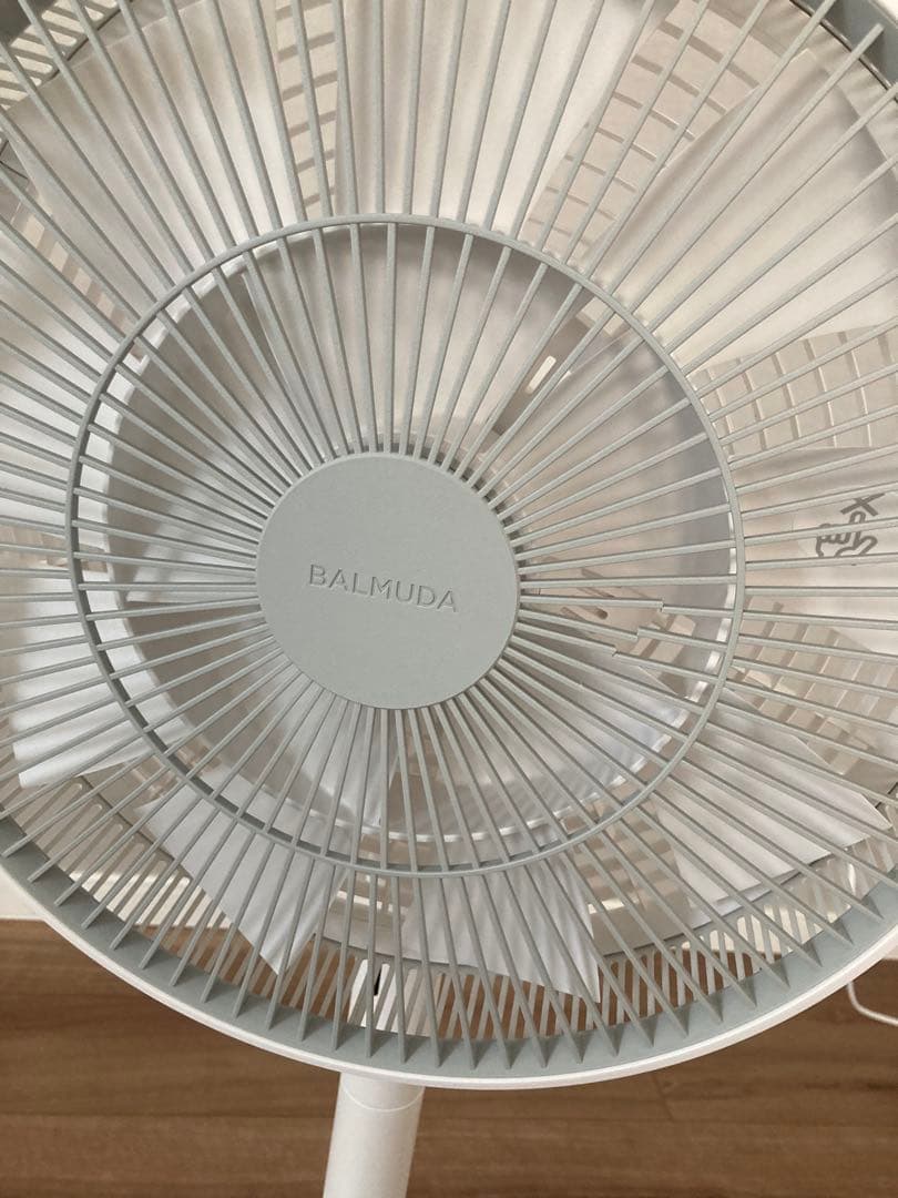 【BALMUDA】The GreenFan 扇風機／バッテリー付き・ジャンク品