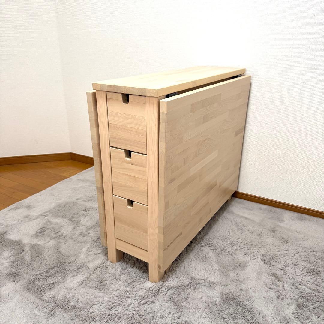 【ながちょ 】IKEA NORDEN ノールデン ゲートレッグテーブル