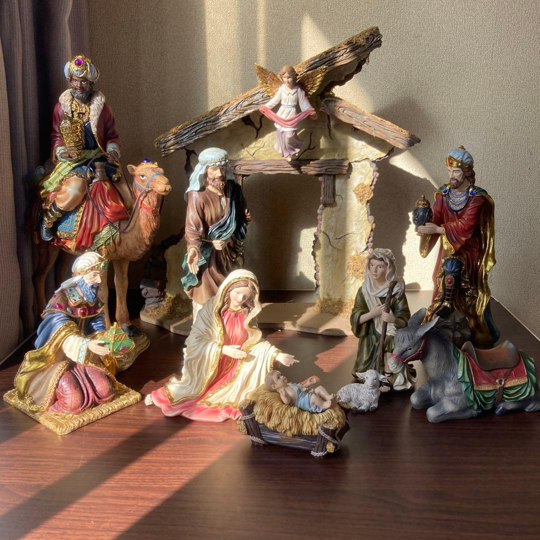 キリスト誕生 スノーマン オブジェ カークランド - メルカリ