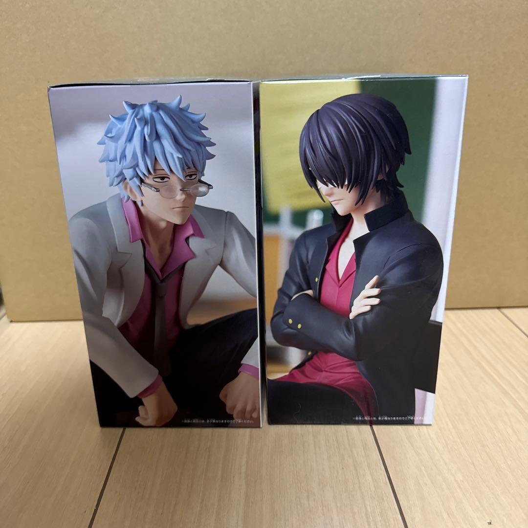 新品未開封】3年Z組銀八先生 デスクフィギュア 高杉晋助 坂田銀時