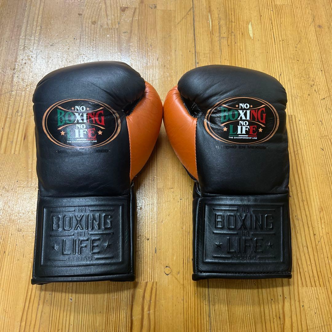 NO BOXING NO LIFE グローブ8オンス NO BOXING NO LIFE 8オンスボクシンググローブ 小売 ノーボクシング