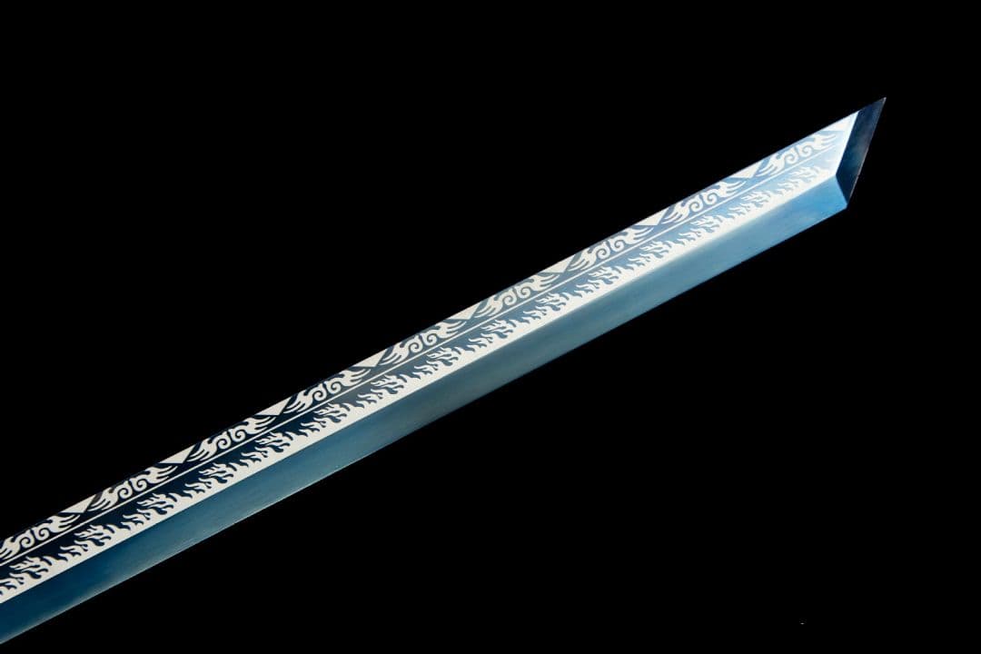 ライトニング唐横刀-高性能マンガン鋼  武具  日本刀 唐剣 模擬刀  居合刀