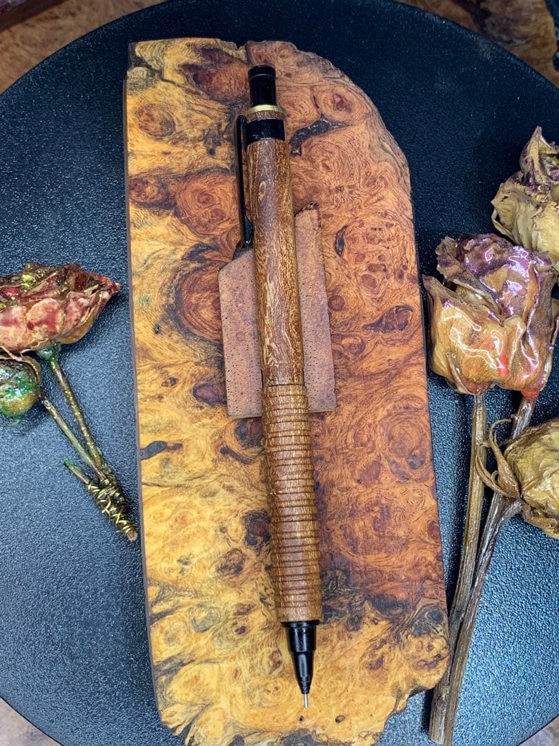 オレンズネロ0.5mm欅鱗杢