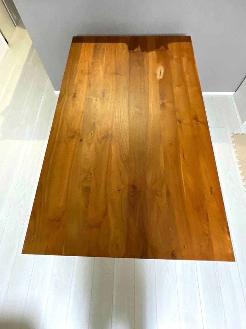 【IKEA/送料込み】ナチュラルウッド ダイニングテーブル 140cm×84cm