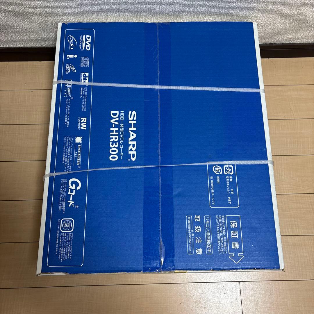 SHARP DV-HR300 DVDレコーダー