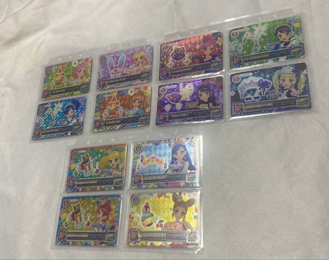 アイカツ 2014 1弾 6弾フルコンプ キングレオ ナイトメア ミステリアス