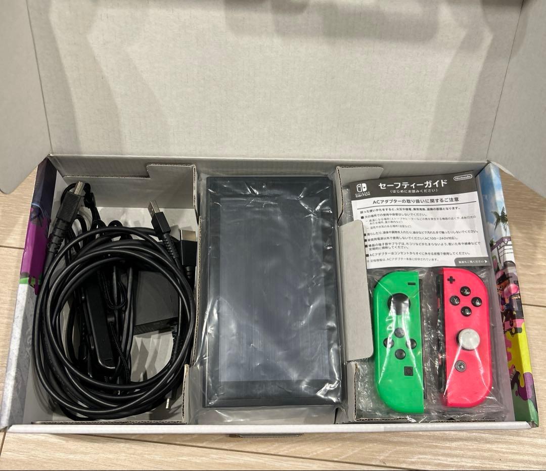 ななし@整理中Nintendo Switch スプラトゥーン限定モデル