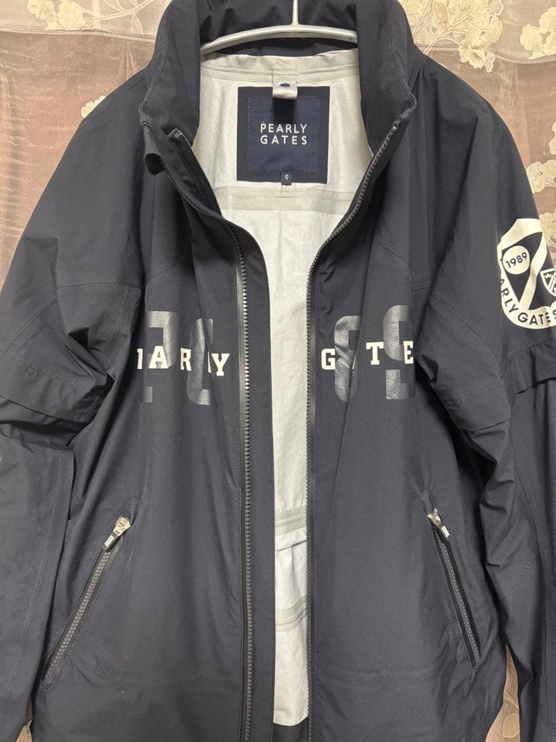 PEARLY GATES パーリーゲイツ ネイビー 防風 ジャケット アウター
