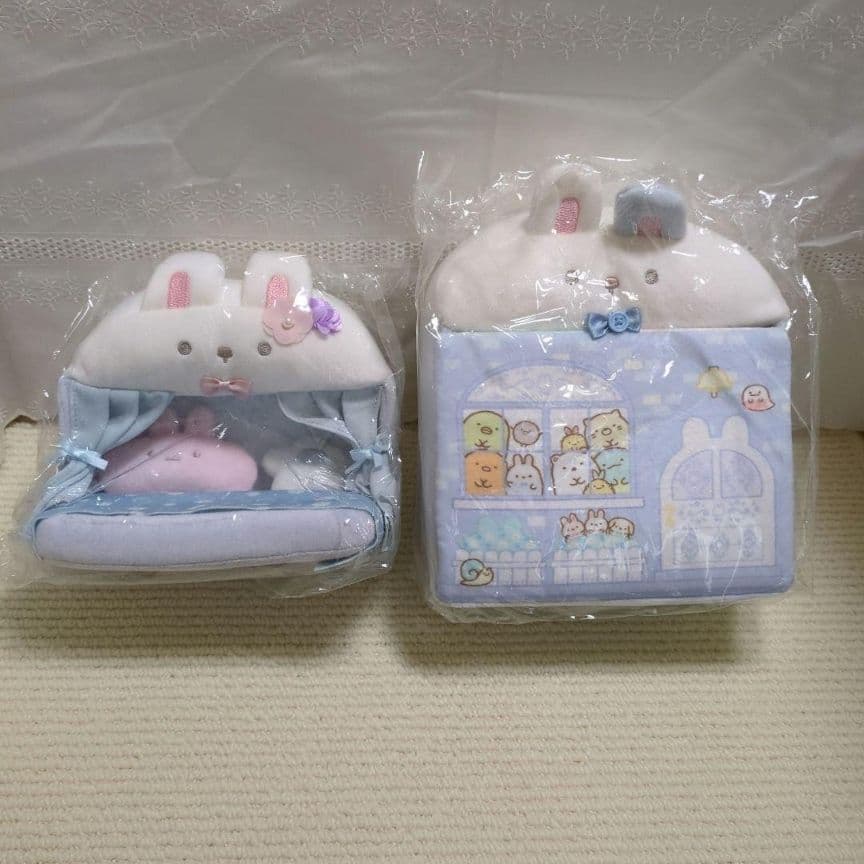 すみっコぐらし　てのりぬいぐるみ　ふしぎなうさぎのおにわ