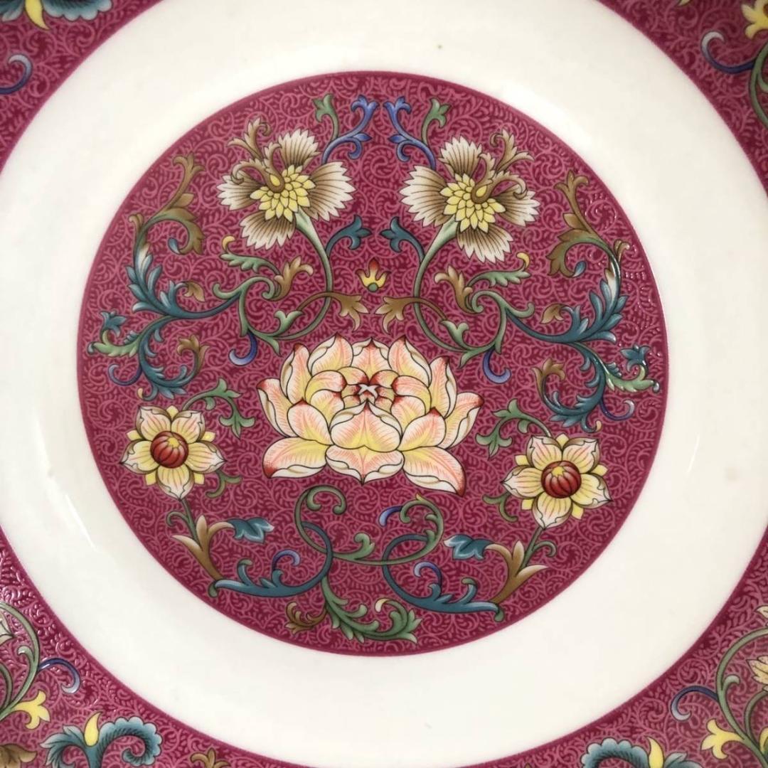 ☆大清☆乾隆年制☆粉彩☆皿☆中国☆骨董