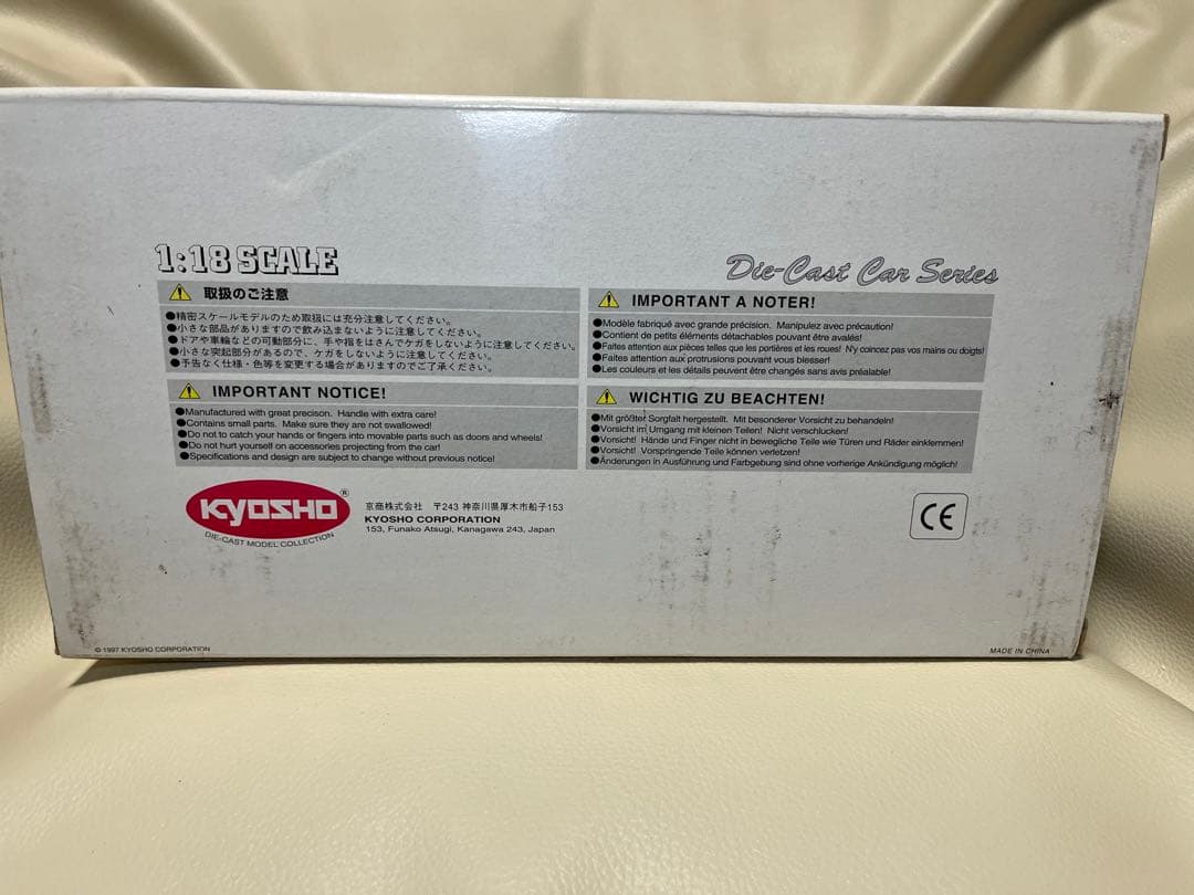 【希少絶版品!!】モーガン4/4 シリーズⅡ 京商 1/18 ミニカー