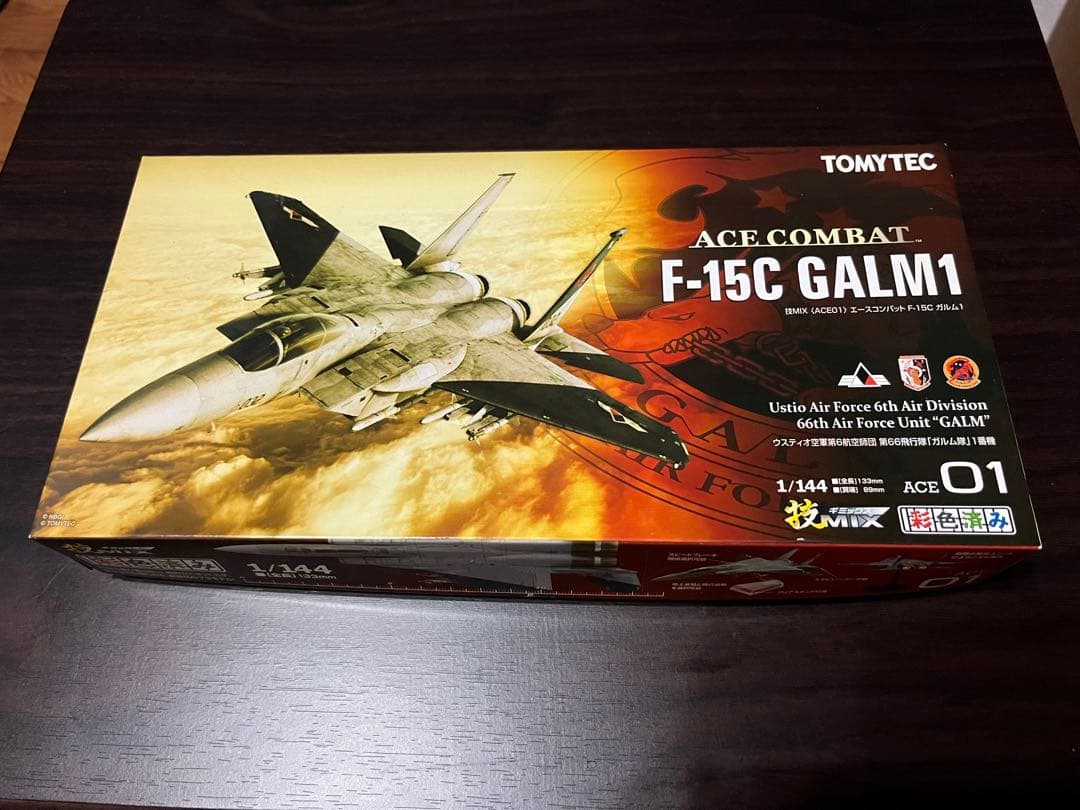 技MIX エースコンバット F-15C ガルム1 プラモデル 1/144 未組立