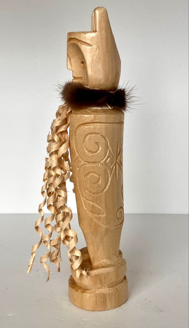 セワポロロ☆招福の使者☆網走☆民芸☆木彫り☆北方民族 - メルカリ