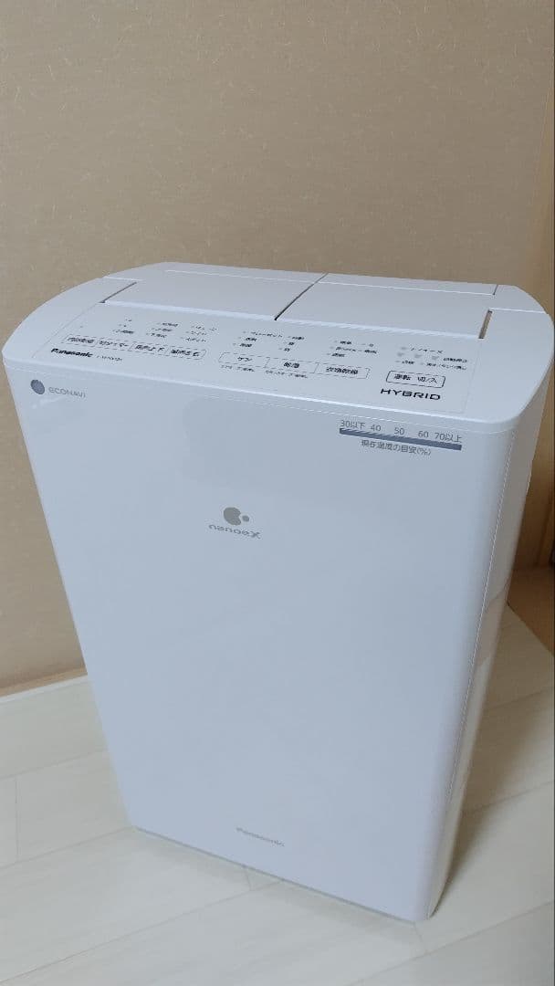 パナソニック、新「ナノイーX」搭載のハイブリッド方式衣類乾燥除湿機