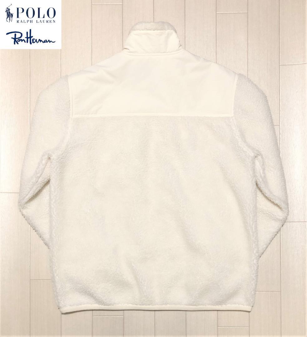 ロンハーマン x ポロ ラルフローレン ハイブリッド フリース ジャケット L