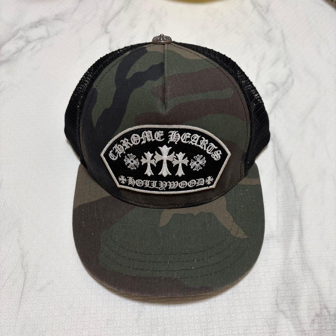CHROME HEARTS キングタコ トラッカー キャップ 迷彩 クロムハーツ