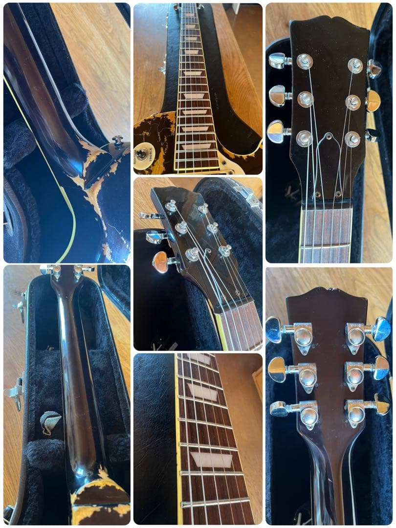 ハードエイジド&レリックレスポールスタンダードタイプ3PUオイル