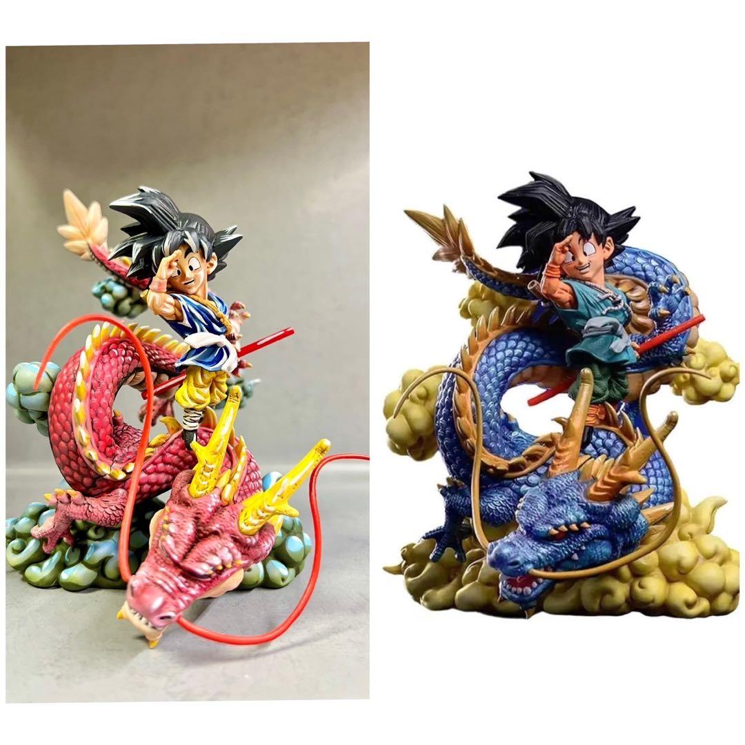 ドラゴンボール リペイントフィギュア バイバイ孫悟空 神龍 シェンロン